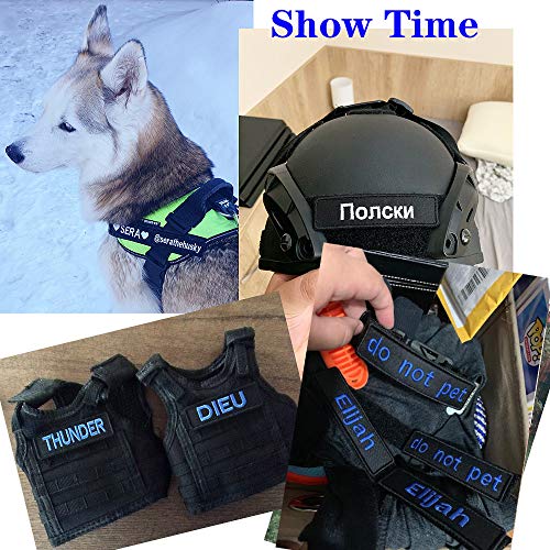 3 Embroidery+Personalized+Military+Customized+Multiple