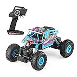 Geekper RC Car - Off Road Monster Truck Remote Control Car RTR RC Buggy 1:18 4WD 2.4Ghz High Speed RC Trucks (with 1 Rechargeable Battery)