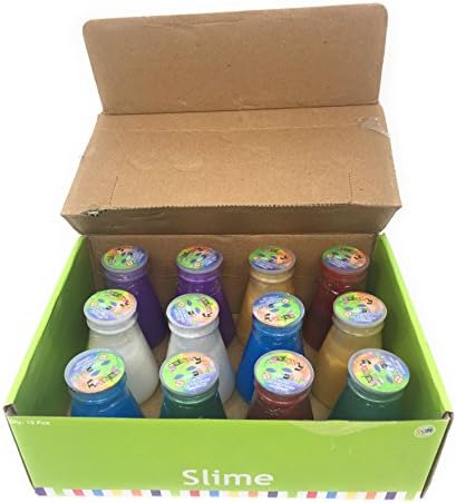 Metallic Slime In Laboratory Flasks 12 pack