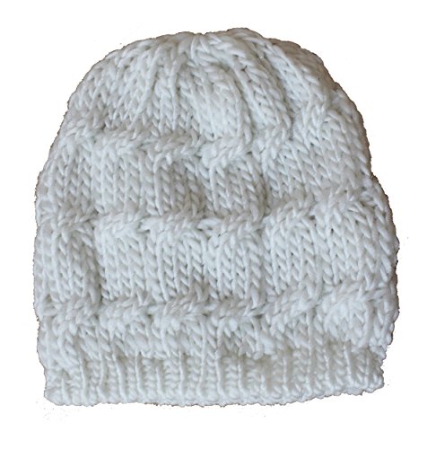 JSL Girl's Winter Warm Knitted Crochet Skull Beanie Hat