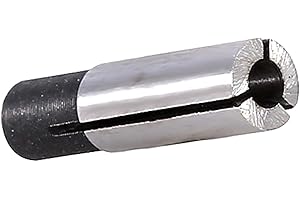 CNC Router Tool Adapter,Acouto 1/4 to 1/8 Collet Adapter 6Mm to 3.175Mm Accurate Engraving Bit CNC Router Tool Adapter for Co