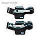 iXCC iPhone 6 / 6s Armband, Sports Running Armband with Key Holder and Dual Arm-Size Slots for iPhone 6, 6s, 5s, 5, 5c, SE, iPod MP3 Player - Blue