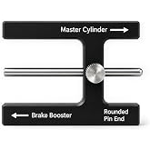 BARTOO Brake Adjustment Tool Brake Booster Rod Adjustment Tool | CNC Aluminum, Precision Master Cylinder Push Rod Gauge, Easy Length Adjustment, Fits Most Brake Boosters with Adjustable Pins