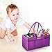 MARNUR Diaper Caddy Large Capacity Nursery Organizer with Removable Compartments for Baby Essentials, Wipes & Toys, Storage bin for Home, Portable Car Basket for Travel, Dirty Resistant - 16.5X8X8 In
