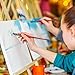 US Art Supply 11 X 14 Inch Professional Quality Acid-Free Stretched Canvas 6-Pack - 3/4 Profile 12 Ounce Primed Gesso - (1 Full Case of 6 Single Canvases)