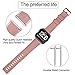 Tobfit Sport Bands Compatible with Fitbit Versa 2/Versa/Versa Lite/Versa SE, Soft TPU Wristbands Accessories for Women Men, Silver, Small