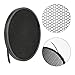 Soonpho 7inch Standard Reflector Photography Diffuser, 20/40/60 Degree Honecomb Lamp Shade Grid for Bowens Mount Studio Light Strobe