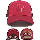 Cult of Individuality New Primary Clean 2 Tone Mesh Red Era Snapback Hat