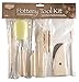 Alvin, CS260, Professional Pottery Tool Kit, Clay Sculpting and Molding Tools - Set of 9