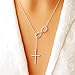 Infinity Forever Cross Necklace - Cross Infinity Lariat
