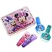 Townley Girl Minnie Mouse Kiss It Paint It Lip Gloss and Nail Polish Set with Makeup Case, 5 Pieces