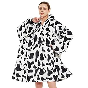 Overmaatse capuchondeken, capuchonsweater deken, bedrukte capuchondeken van flanel, super zachte tv-deken, gezellige…