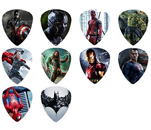 Marvel & DC Comics Mashup Guitar Picks (10 picks in a packet) - Thumbnail 2