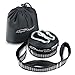 Simple Deluxe 10-Feet Pair of 800 LBS Heavy Duty Lightweight Portable Hammock Straps 32 Loops and 2 Metal Locking Carabiners