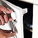 Magnetic Cabinet & Drawers Locks - 8 Locks + 2 Keys, 2 Installation Options: 3M Adhesive OR Screws