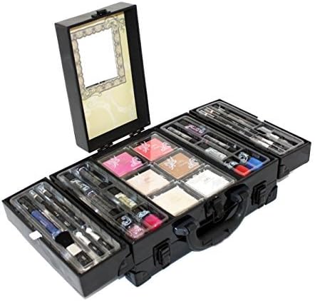The Color Institute Color Expressions Cosmetic Case, Black Vinyl by Color Institute