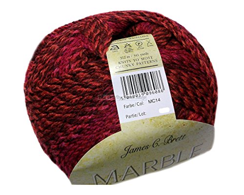 Marble Chunky by Kertzer #14 Berries