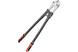 WIN&YING 14 Inch Bolt Cutter, Heavy Duty Forged T8 Steel Blade Wire Cutters for Chains, Metal, Screws, Rivets & Fences, Ergonomic Rubber Grip Handle for Industrial Use & DIY Projects
