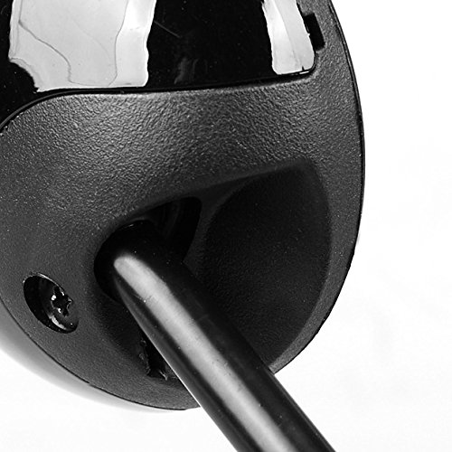 Brand New 8mm 10mm Thread Gloss Black Motorcycle Bike Rear View Side Mirror Round 3" Universal For BMW G650GS - Thumbnail 7