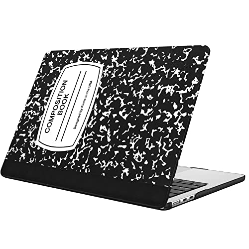 FINTIE Case Compatible with MacBook Air 13.6 Inch A2681 (2022 Release) - Protective Snap On Hard Shell Cover for MacBook Air 13.6 M2 Chip with Liquid Retina Display and Touch ID, Composition Book