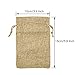 Shintop Burlap Bags - Burlap Drawstring Pouches Wedding Gift Bags Jewelry Candy Pouch Bags 10pcs