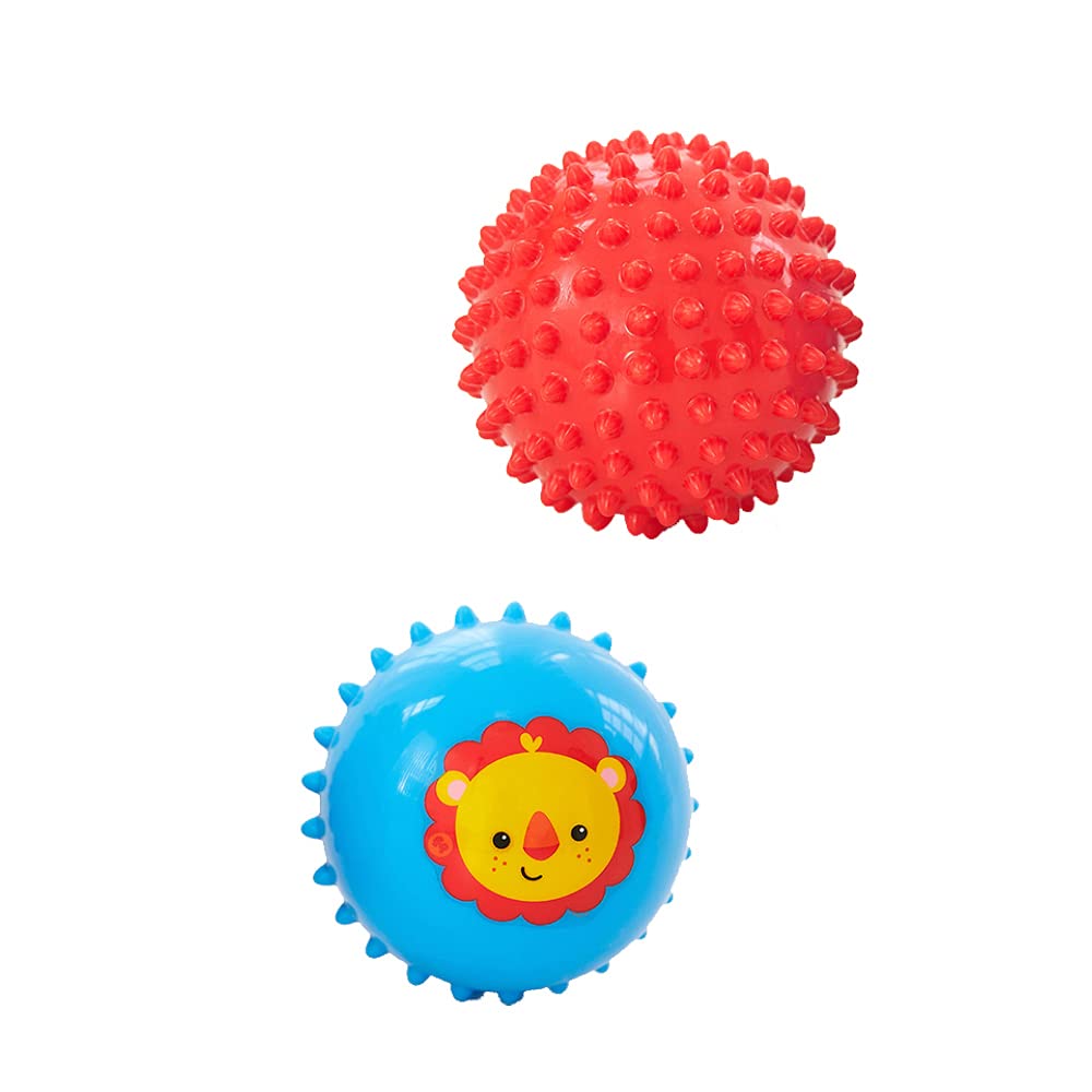 Fisher-Price Baby Massage Training Balls (Centel F0908), Multicoloured, M