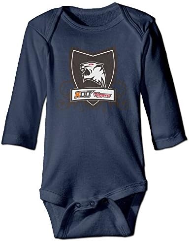 Kids Baby 2015 League Of LegendsKoo Tigers Long-sleeve Romper Jumpsuit Navy