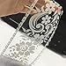 YENHOME Self Adhesive Wallpaper Border Peel and Stick Wall Border Mirror Frame Borders 4