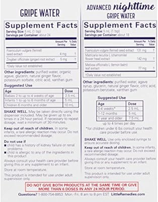 little remedies advanced night time gripe water