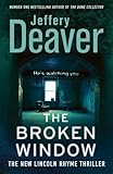 Front cover for the book The Broken Window by Jeffery Deaver