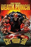 Five Finger Death Punch - Music Poster / Print (Got Your Six) (Size: 24