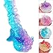 Fairy Fluffy Crystal Cloud Slime Putty 2 Pack, Mermaid Fish Tail Granule Shape Slime 60ml + 80ml Fairy Fluffy Random Unicorn Cloud Putty Scented Stress Clay Toy for Kids and Adults - iWeller.