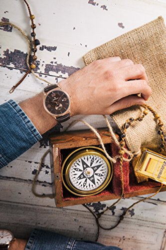 Orphelia Reloj Analogico para Hombre de Cuarzo con Correa en Cuero OR61704 - Imagen 4