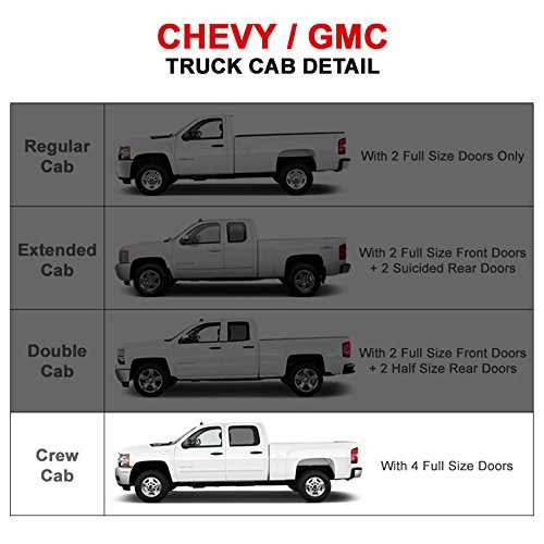 image for Side Step Bars Fits 2001-2013 Chevy Silverado & GMC Sierra Crew Cab | 