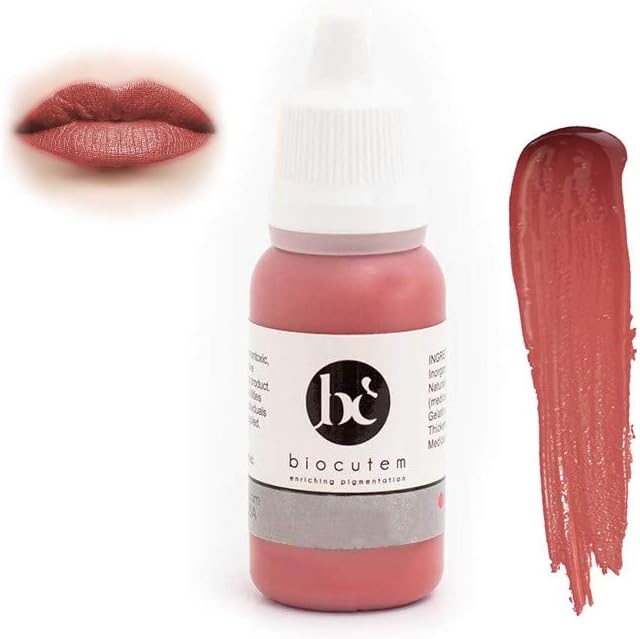 CREAM ROSE (former Dark Rose) 15 ml MICROBLADING SUPPLIES Authentic Biocutem Permanent Makeup Cosmetic Tattoo pigment Ink Bottle permanent makeup supplies LIPS pigment