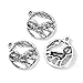 JGFinds Assorted Native American Wolf Charms for Jewelry Making, Wholesale 60 Pack