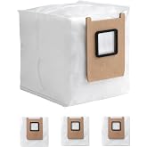 eufy Dust Bag, 3-Pack, Compatible with E35, E25, E28, E20 and C28 | 3L Capacity, Leak-Proof, Effective Filtration