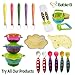 Toddler Training Learning Spoons Forks Travel Case Included 3 Set Utensil Unisex