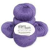 elann Pianissimo Yarn | 5 Ball Bag | Purple Opulence-06