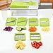 Richday Vegetable Cutter 10 in 1 King Mandolin Chopper with Interchangeable 7 Stainless Steel Blades