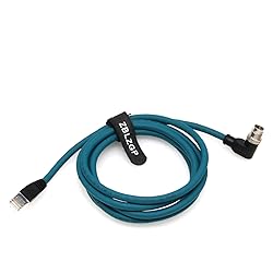 ZBLZGP Right Angle M12 8 Position X-Code Male to