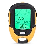 NestNiche Altimeter Barometer, Mobile Weather