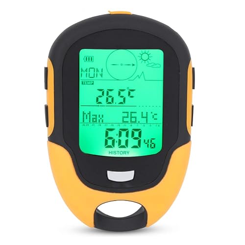 NestNiche Altimeter Barometer, Mobile Weather Device Altimeter ...