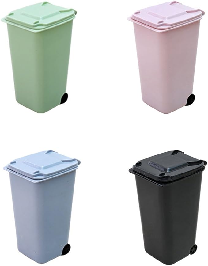 AITING The Mini Curbside Trash and Recycle Can Set Trash