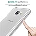 Galaxy A3 Case, MoKo Shock Absorbing TPU Bumper Slim Clear Protective Case with Anti-Scratch Hard Back Cover for Samsung Galaxy A3 4.7 Inch (2016) - Crystal Clear (NOT FIT Galaxy A3 4.5