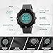 MJSCPHBJK Mens Digital Sports Watch, Military Waterproof Watches for Outdoor Running with Stopwatch LED Screen