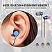 Earbuds Ear Buds Wired Earbud with Microphone Mic and Volume Control Stereo Mic Ear Buds Music Ear Buds Noise Isolating Headsets Compatible Samsung MP3 Players and Other Smartphones 3.5mm Jackthumb 4