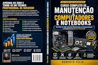 Livro "CURSO COMPLETO DE MANUTENÇÃO DE COMPUTADORES E NOTEBOOKS"