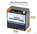 Zipp Battery YTX14-BS Replacement Battery- Rechargeable AGM Powersport Battery- Factory Activated- Replaces CTX14, GTX14-BS, ES-TX14