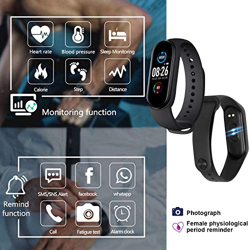 Fitness Tracker,Smart Watch,Heart Rate Monitor IP67 Waterproof Activity Tracker Pedometer, Blood Oxygen, Pressure, Sleep… - Image 2